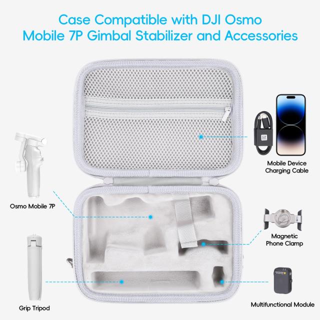 ケースのみ)D JI Osmo Mobile 7P/7 スマホ ジンバル対応 D JI ケースのみ)D JI Osmo Mobile 7P/7 スマホ ジンバル対応 D JI