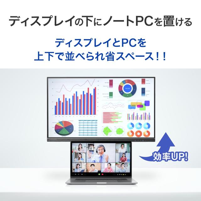 IODATA モニター 23.8インチ 100Hz 縦横回転 AHVAパネル 非光沢