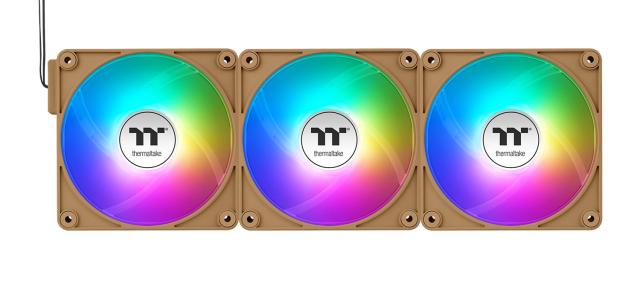 【Amazon.co.jp限定】Thermaltake CT120 Reverse EX ARGB Sync 120mm PCケースファン 3ファンパック -Gravel Sand- CL-F224-PL12GS-A FN2_4
