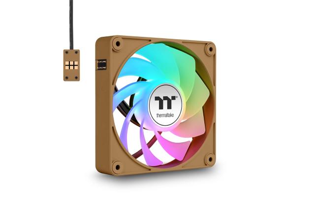 【Amazon.co.jp限定】Thermaltake CT120 Reverse EX ARGB Sync 120mm PCケースファン 3ファンパック -Gravel Sand- CL-F224-PL12GS-A FN2_8