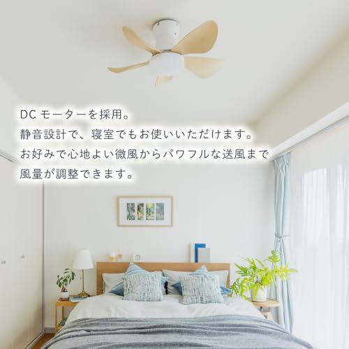 HotaluX（ホタルクス） LEDシーリングファン XZF-06665KRCSGA DC