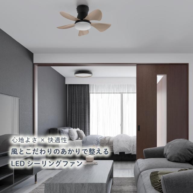 HotaluX（ホタルクス） LEDシーリングファン XZF-06665KRCSGA DC