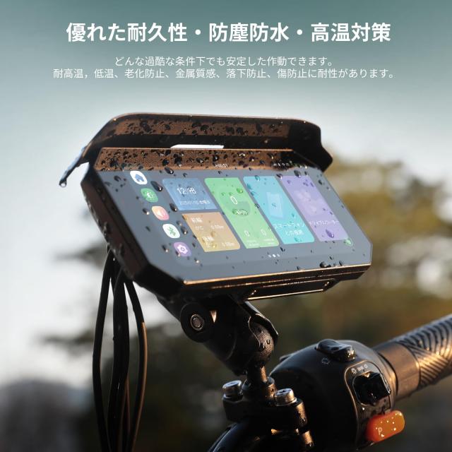 最新進化・6.25インチ大画面液晶モニター・金属取付ホルダー】BOIFUN