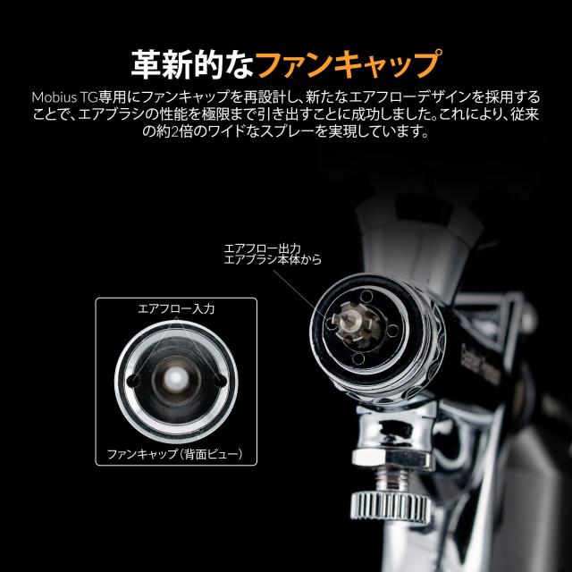 Gaahleri エアブラシ ダブルアクション Premium Series Mobius-TG