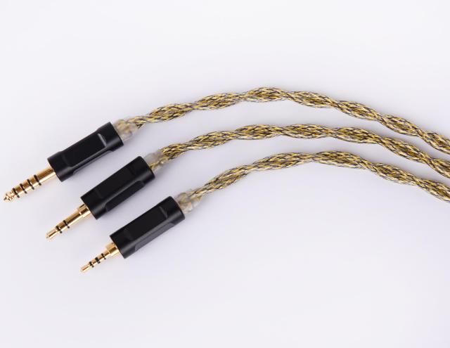 【JSHiFi-Flame】2pin3.5mmリケーブル 希土銅＋ニッケル合金線材 0.78mm2pinイヤホンアップグレードケーブル 3.5mmステレオイヤフォン交