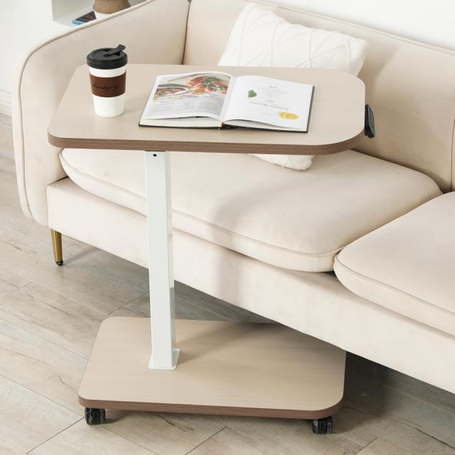 Radloveパソコンデスク昇降式サイドテーブル電動昇降式デスク幅71CMx