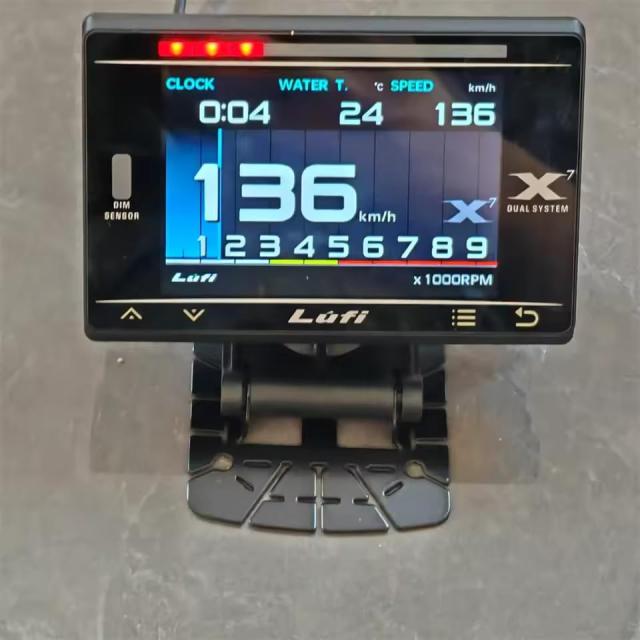 OBD2 メーター LUFI OBD 英語版 車HUD ヘッドアップディスプレイ 多機能デジタルメーター 車載スピードメーター タコメーター RPM 速度計_7