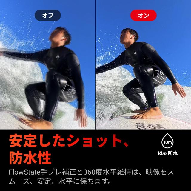 Insta360 Ace Pro - アクションカメラ 防水 1/1.3インチセンサーと5nmAI チップ搭載 AIノイズリダクション 圧倒的な画質 4K120fps 2.4イ_7