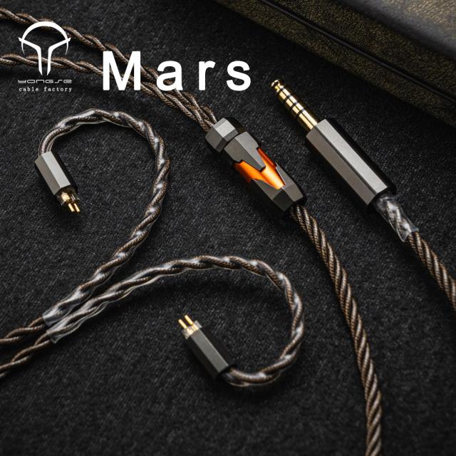 【最新アップグレード版】Angelears × Yongse ？仕 | Yongse Mars HIFI イヤホン アップグレードケーブル 0.78mm 2pin 4.4mm プラグ 銀箔