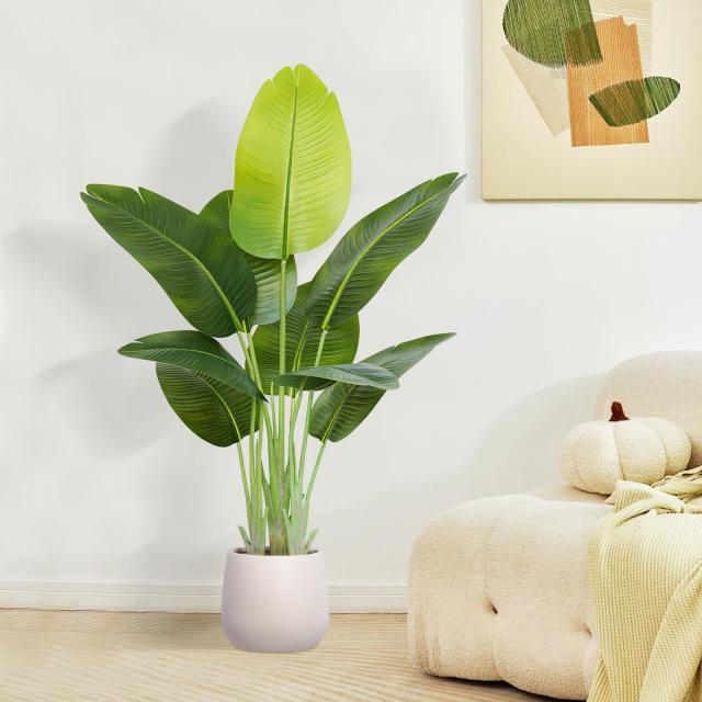 Keeplush フェイクグリーン 120cm グリーン 人工観葉植物_7