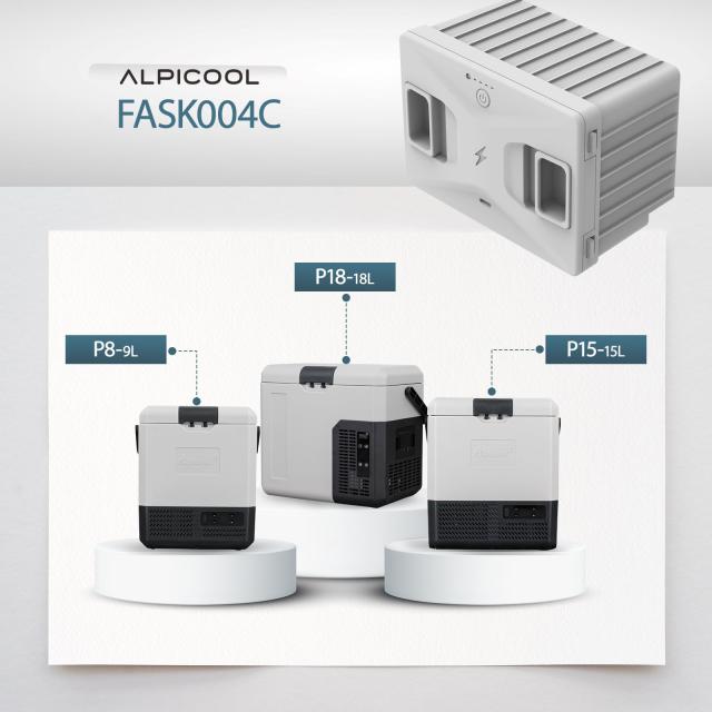 Alpicool 車載冷蔵庫用バッテリー FSAK-004 15600mAh 173Wh_2