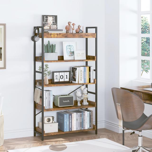 HCHQHS ラック キッチン 棚 おしゃれ 収納 オープンシェルフ 本棚 幅80