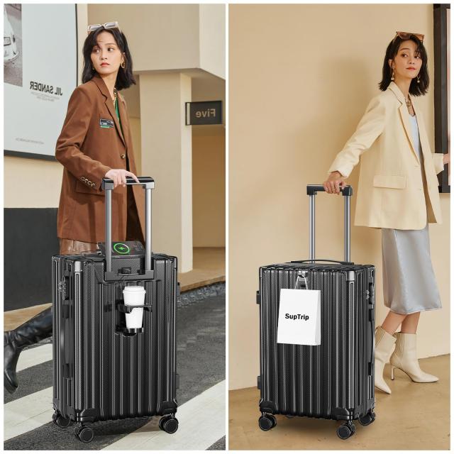 SupTrip 多機能キャリーケース (ブラック, M (4~6泊/65L) SupTrip 多機能キャリーケース (ブラック, M (4~6泊/65L) M109276114