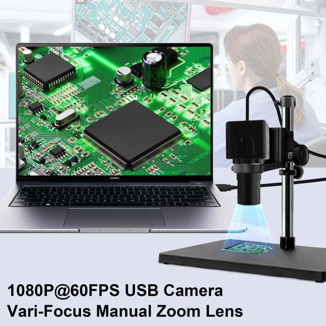 ELP USBカメラ 1080P 60fps 高速3Dプリンターウェブカメラ 10倍光学マニュアルクローズアップCSマウントレンズ付き Lightburn PCコンピュ_3