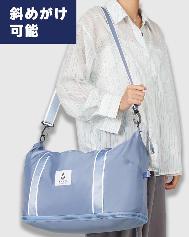 Arxus] キャスター付きボストンバッグ carry on luggage キャリー