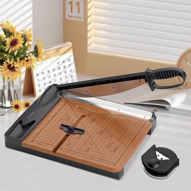 木製 裁断機 ペーパーカッター LOTHANEK 対応 紙切り A4 紙 B7 B6 A5