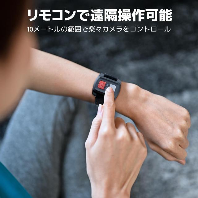 AKASO Brave7 アクションカメラ4K60FPS 水中カメラ フローティング