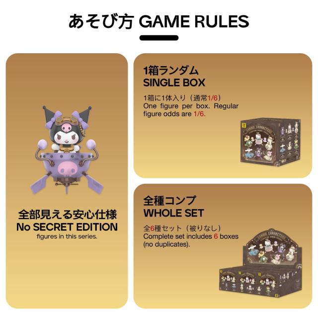 TOP TOY サンリオ(SANRIO)キャラクターズ・スチームパンク シリーズ