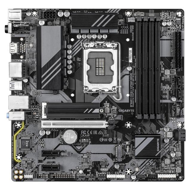 GIGABYTE B760M DS3H WIFI6E GEN5 Micro-ATXマザーボード MB6763_1