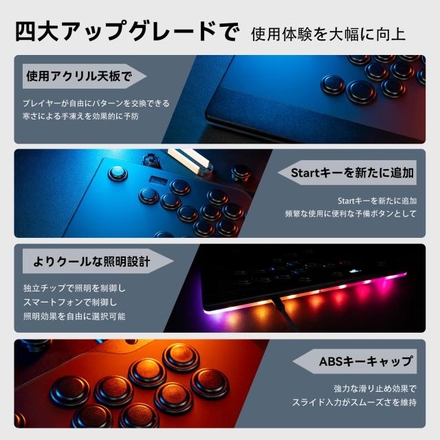 TIKITAKA FTG M3 レバーレスコントローラー 0.5粍の超速取っかかる霞軸 軽銀アロイひな型 空想科学小説6 表どおり攻撃機専用ゲームコントロ