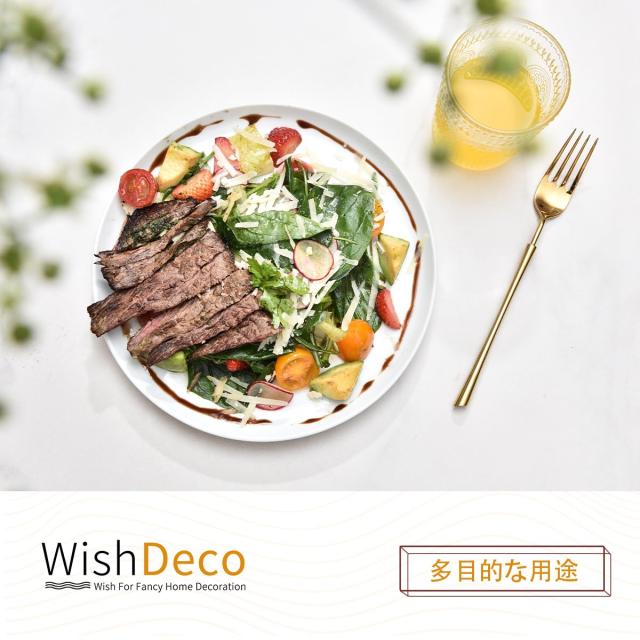 WishDeco サラダプレート 6枚セット パスタ皿 直径？23×高さ2cm ディナープレート おしゃれ お皿セット 円形 食器 白 電子レンジ・食洗機