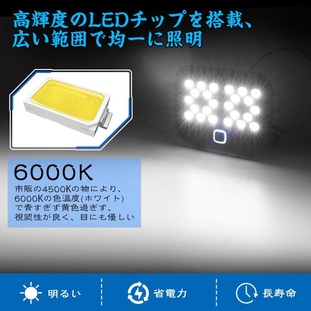 OPPLIGHT アルファード 40系 LED ラゲッジランプ ヴェルファイア40系 アクセサリー 爆光 6000？ ホワイト led トランクライト alphard 40/_3