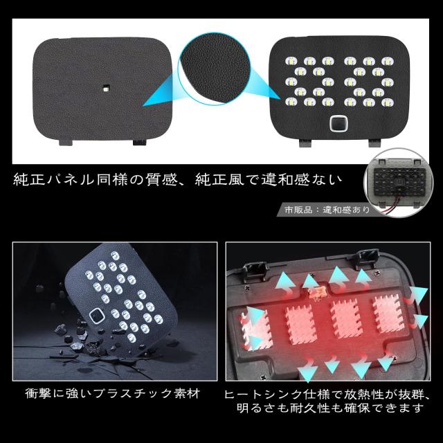 OPPLIGHT アルファード 40系 LED ラゲッジランプ ヴェルファイア40系 アクセサリー 爆光 6000？ ホワイト led トランクライト alphard 40/_5