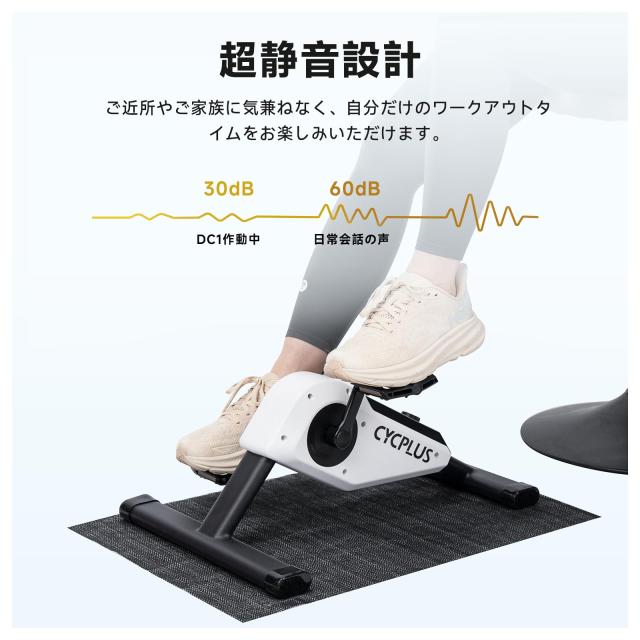 CYCPLUS フィットネスバイク DC1 エアロマグネティックバイク 自家発電 CYCPLUS フィットネスバイク DC1 エアロマグネティックバイク 自家発電