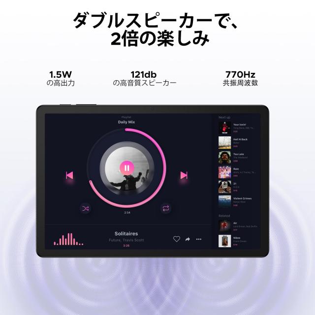 Android 15 AI タブレット 初登場DOOGEE G6+ 11インチ DOOGEE G6 Android 15 タブレット 11インチ 90Hz DOOGEE Tab G6+