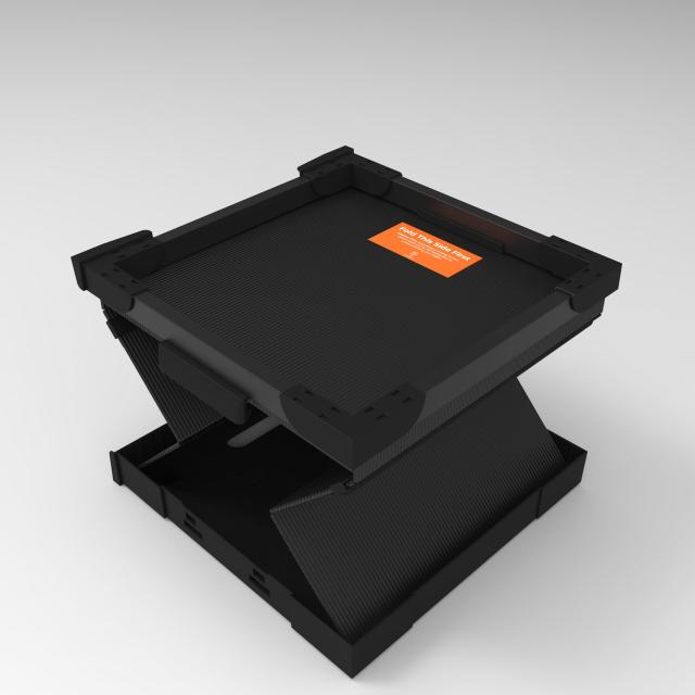 HumminGuru FlexiCube ビニールレコード収納ボックス ？ 12インチレコード用スタッキング式オーガナイザー、70枚のLPを収納可能 | モジュ_8