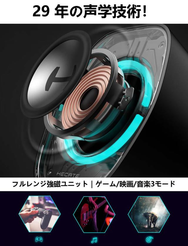 Edifier 【エディファイア】 G1000 II 卓上 小型 RGB ゲーミングスピーカー ｜ PS5 Pro/PS5/PS4/Switch 2/Switch等対応 ｜ 2.0ch PC アク_2