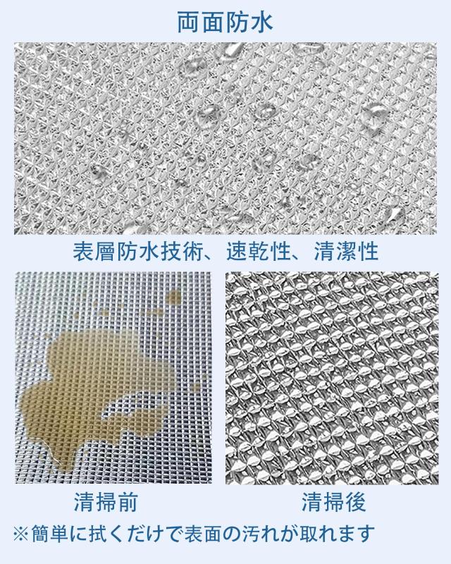 断熱シート 両面アルミ蒸着 保温シート 断熱材 Sunnyskies 遮熱シート 保冷シート 夏冬兼用 防寒 防災 断熱マット 防水加工 冷房暖房 節