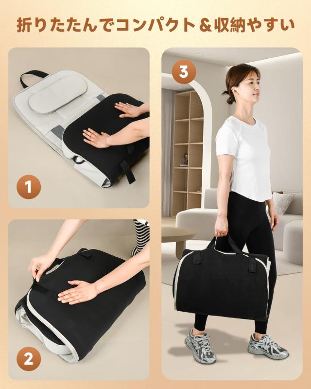 Yutabelu 立体エアーマット エアーストレッチマット 首/背中/腰/お尻用