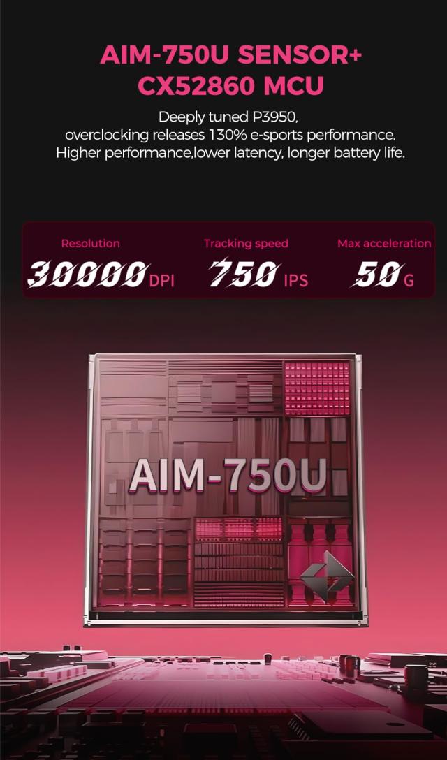 DAREU AE6PRO 無線電話8K ゲーミングマウス 準分子上塗り 59g軽さ 30000DPI 生い育つしたPAW3950検出器積み上げる 働き掛ける対称性 万物の霊長応用科学 配線レ