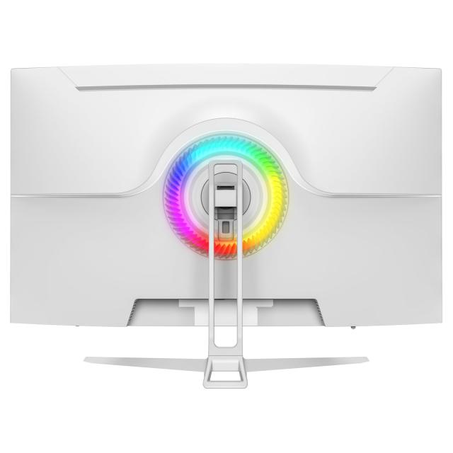 CRUA 32インチ モニター 4K UHD 3840x2160 湾曲 1500R 75Hz ウルトラ