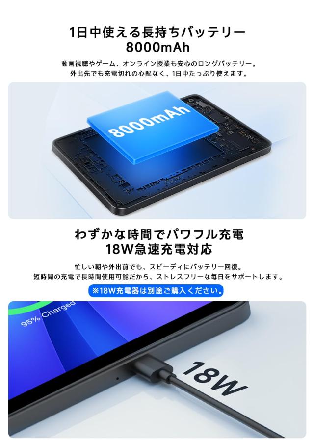 Philips 11インチ 90Hz T8015 MediaTek Helio G99 6GB 128GB UFS