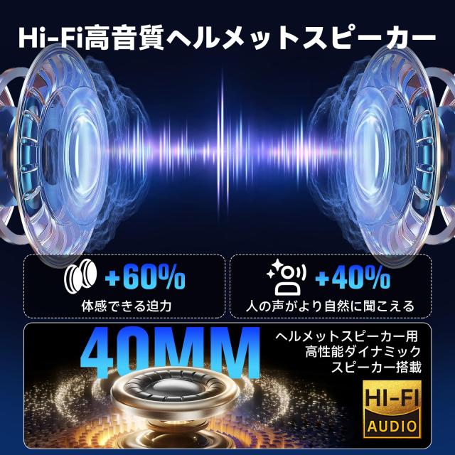 XGPMOTO X10 バイク インカム 10人Mesh会話モード 通話同時音楽聴き