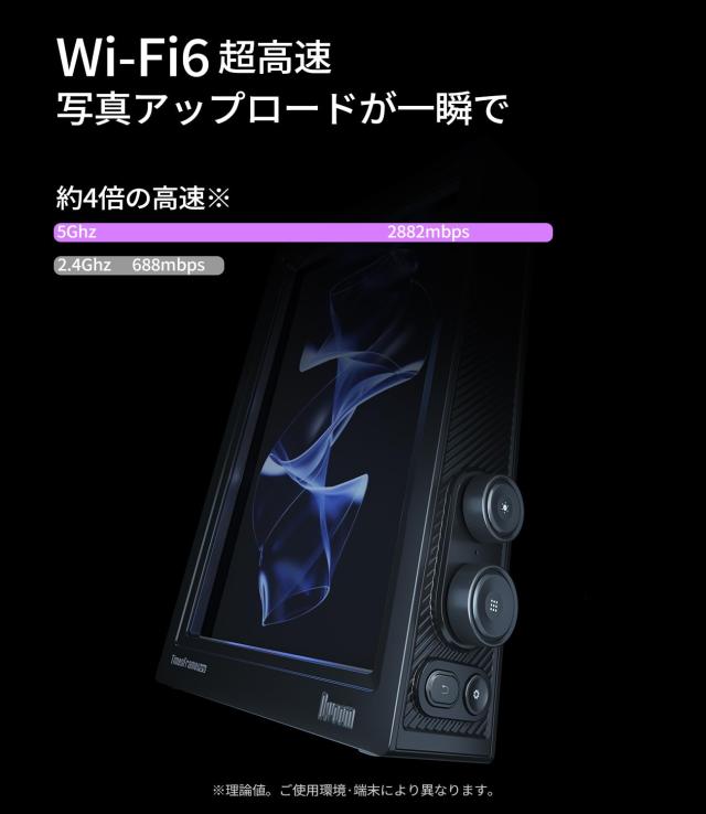 Divoom Times Frame スマートデジタルフォトフレーム 半透明デザイン