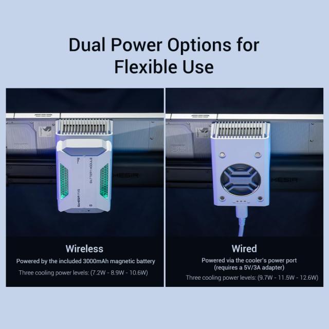 GameSir FX5 モバイルコントローラー用冷却ファン X5シリーズ専用