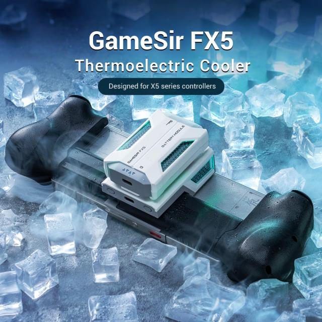 GAMESIR FX5 冷却ファン GAMERIRワイヤレスコントローラーセット