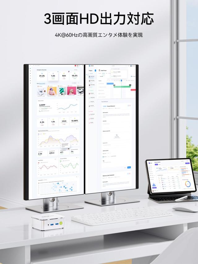 ミニ PC Ryzen 5 3500U搭載 N150/N97 より速い GMKtec G10 mini pc