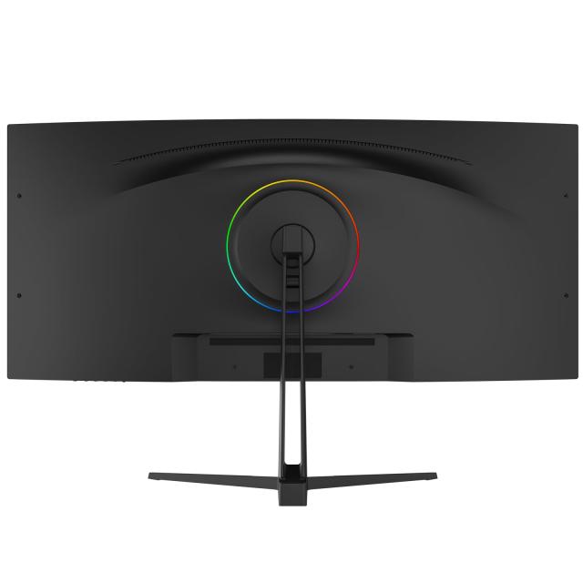 CRUA ゲーミングモニター 34インチ 湾曲 PC モニター IPSパネル UWQHD