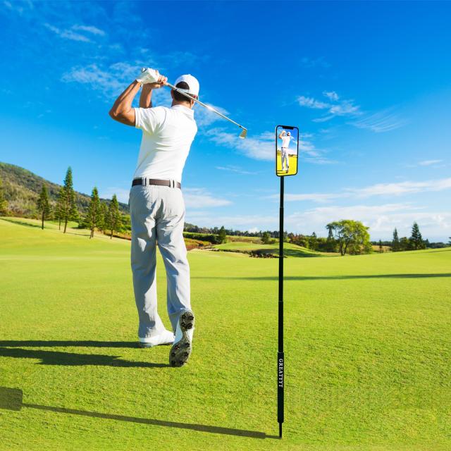 GreatYYT ゴルフ 三脚 ＆ 一脚 スマホスタンド スイング動画撮影 48