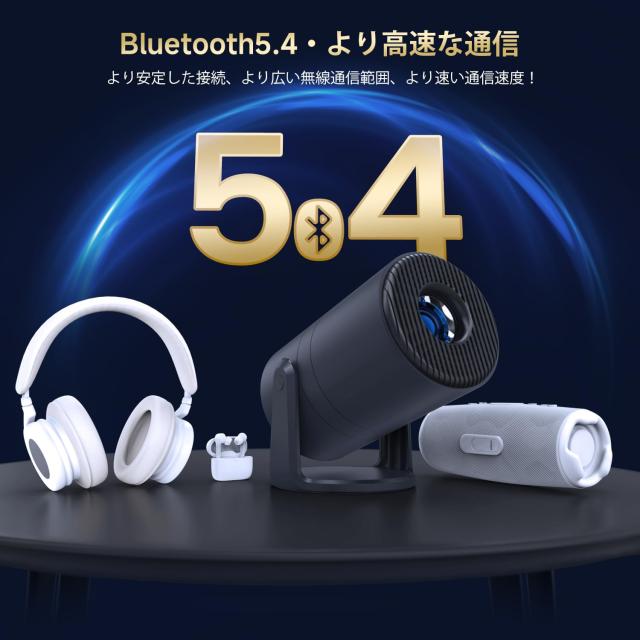 WISHOLY プロジェクター 家庭用 Android TV搭載 21000LM 1080P WiFi6 Bluetooth5.4_7