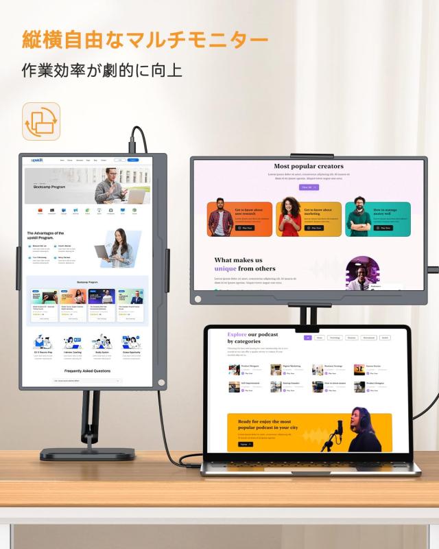 モバイルモニター15.6インチ1920*1080 卓上スタンド付き ゲーミング用 Amazon.co.jp: モバイルモニター 15.6インチ EVICIV 1920*1080 卓上