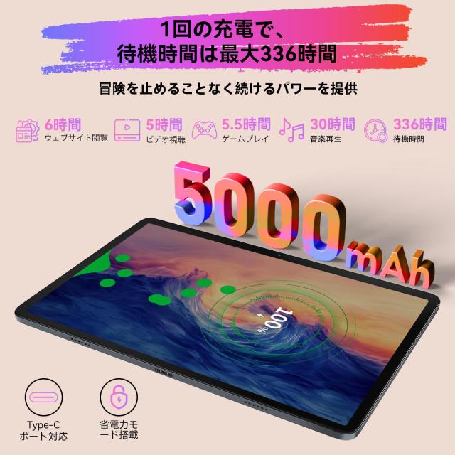 Androidタブレット Android 14タブレット2025初登場タブレット10インチ8GB 128GB