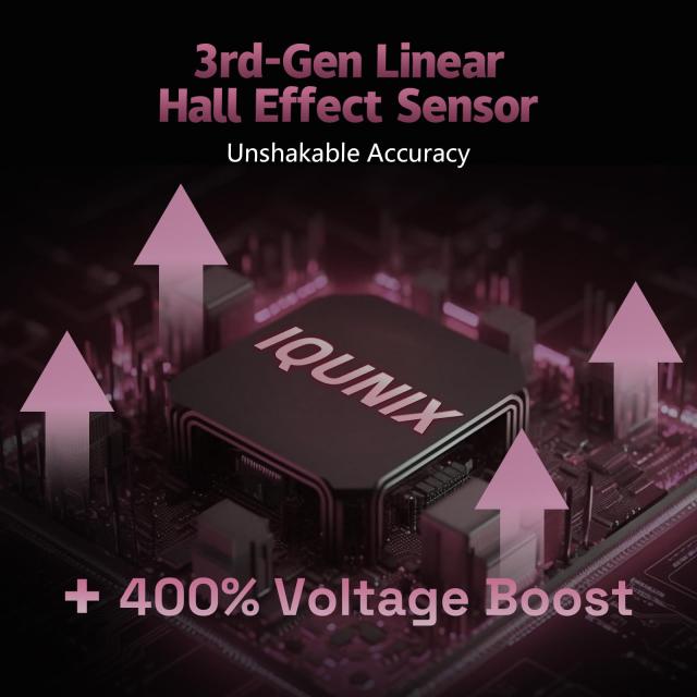 IQUNIX EV63 60% マグネットゲーミングキーボード パープル_5