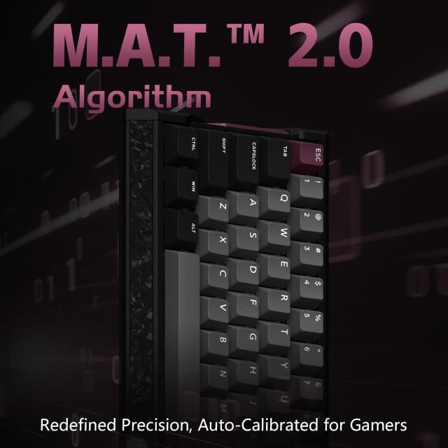 IQUNIX EV63 60% マグネットゲーミングキーボード パープル_8