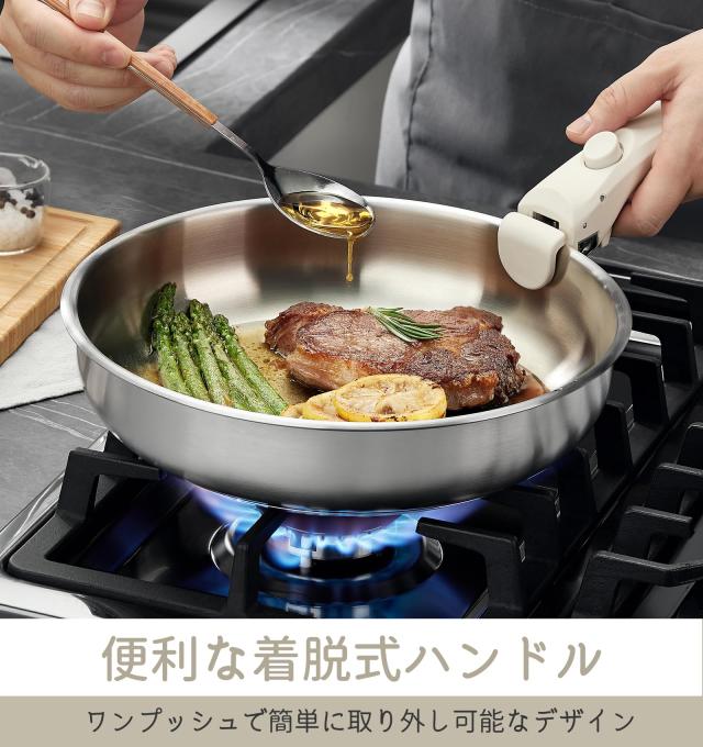 KOCH SYSTEME CS フライパン セット 7点 ステンレス フライパン 鍋