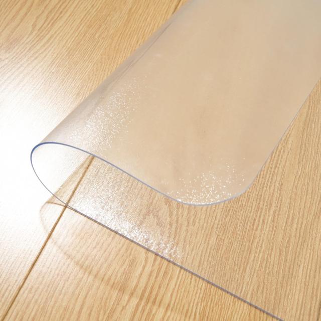 Yuiron 【厚さ1.5mm】ダイニングマット クリアマット フローリングマット 床保護マット テーブルマット リビング/ダイニングテーブル/ペ_5